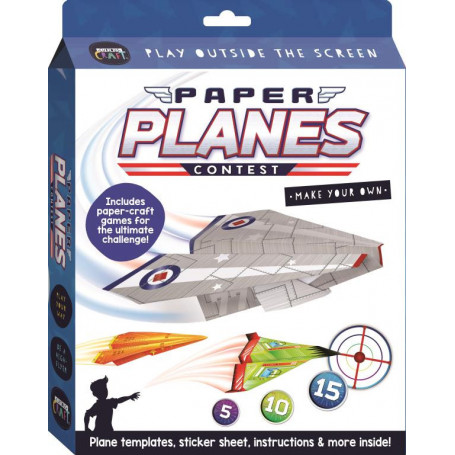 Curious Craft: Make Your Own Paper-Planes Contest