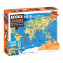 Book And 150-Piece Jigsaw: Map Of The World