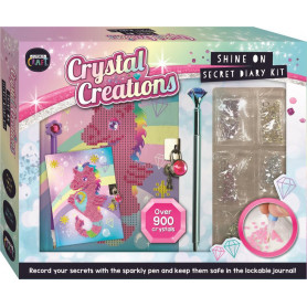 Curious Craft: Crystal Creations Shine On Diary Kit
