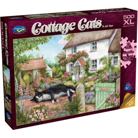 Cottage Cats 500pc XL Gate Keep