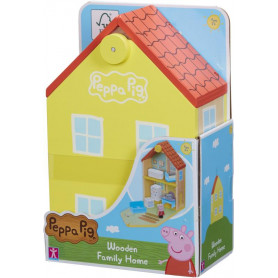 Peppa Pig Wood Play Family Home