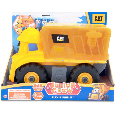 CAT Junior Crew Fix-It Philip Vehicle Playset