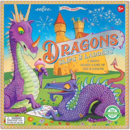 Eeboo - Dragons Slips & Ladders