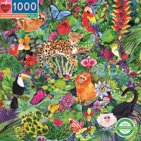 Eeboo - 1000 Pc - Amazon Rainforest