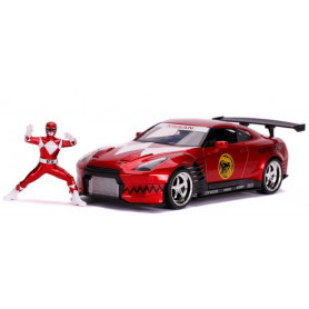 1:24 Red Ranger With 2009 Nissan GT-R Hollywood Rides
