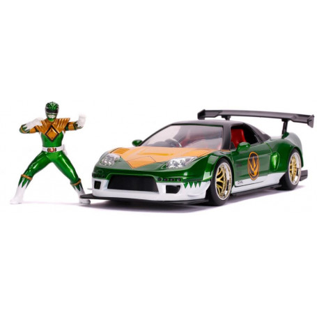 1:24 Green Ranger With 2002 Honda NSX Type R Japan Spec