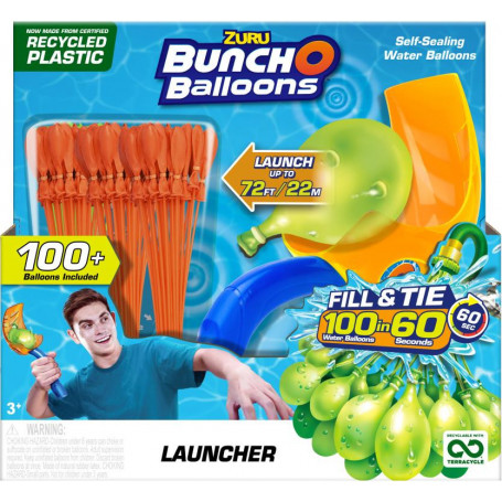 Zuru Bunch O Balloons Launcher With 100 Balloons Assorted