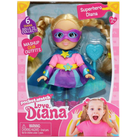 Love Diana Mini Doll 6 Inch Assorted