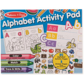 Melissa & Doug Alphabet Activity Pad