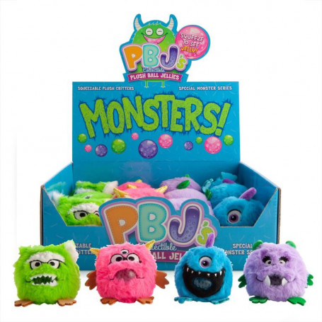 Squishy Bubble Plush Monsters