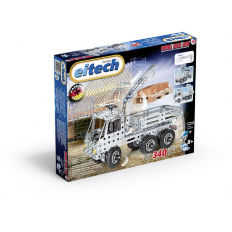 Eitech Truck with Crane Construction Set