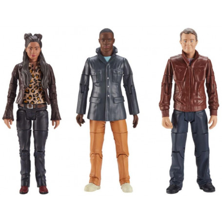 Doctor Who - Thirteenth Dr Companions Figure 3-Pack