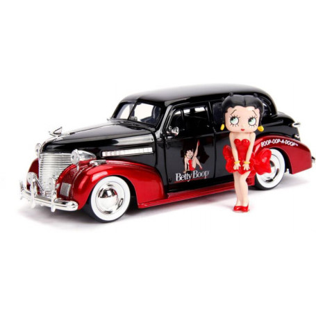 Jada - Betty Boop - 1939 Chevy 1:24 With Figure