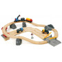 Brio World Rail and Road Loading Set with 32 Pieces