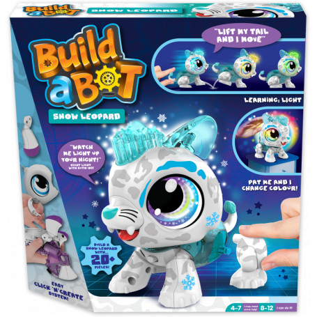 Build A Bot Snow Leopard - Light