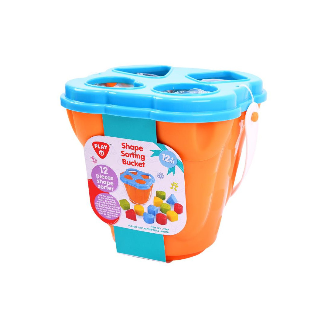 Shapes bucket clearance toy