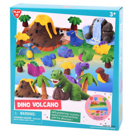 PLAY - Dino Volcano (4 X 2 Oz Dough Included)
