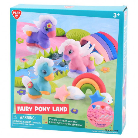 PLAY - Fairy Pony Land (4 X 2 Oz Dough Included)
