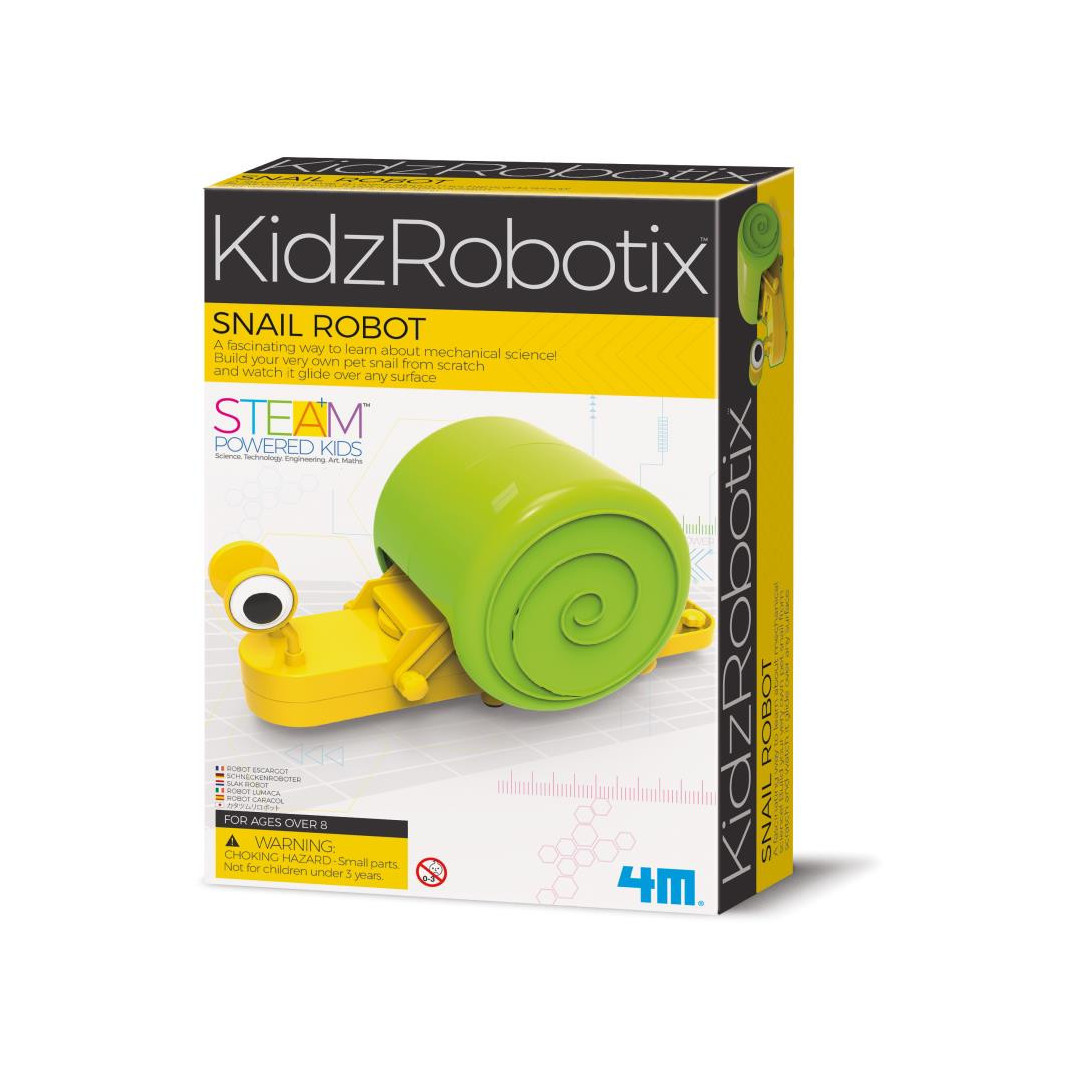 Snail Shell Robot 4M Kidzrobotix Snail Robot - Afterpay Available!