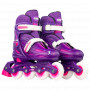 Crazy Skates 148 Adjustable Inline Skate Purple Glitter | Sml J11-1