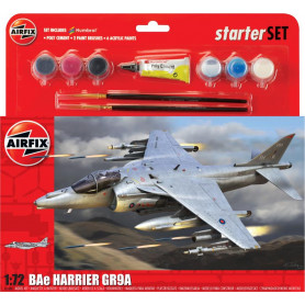 Airfix Starter Set Harrier GR9 1:72 Gift Set