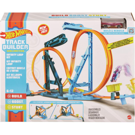 Hot Wheels Track Builder Unlimited Infinity Loop Kit