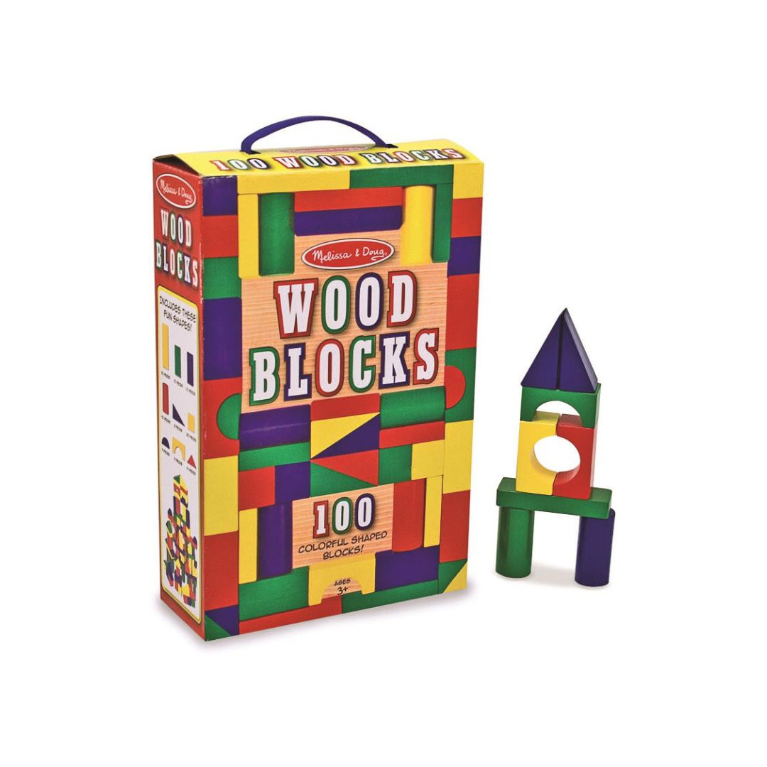 Melissa and cheap doug wooden blocks