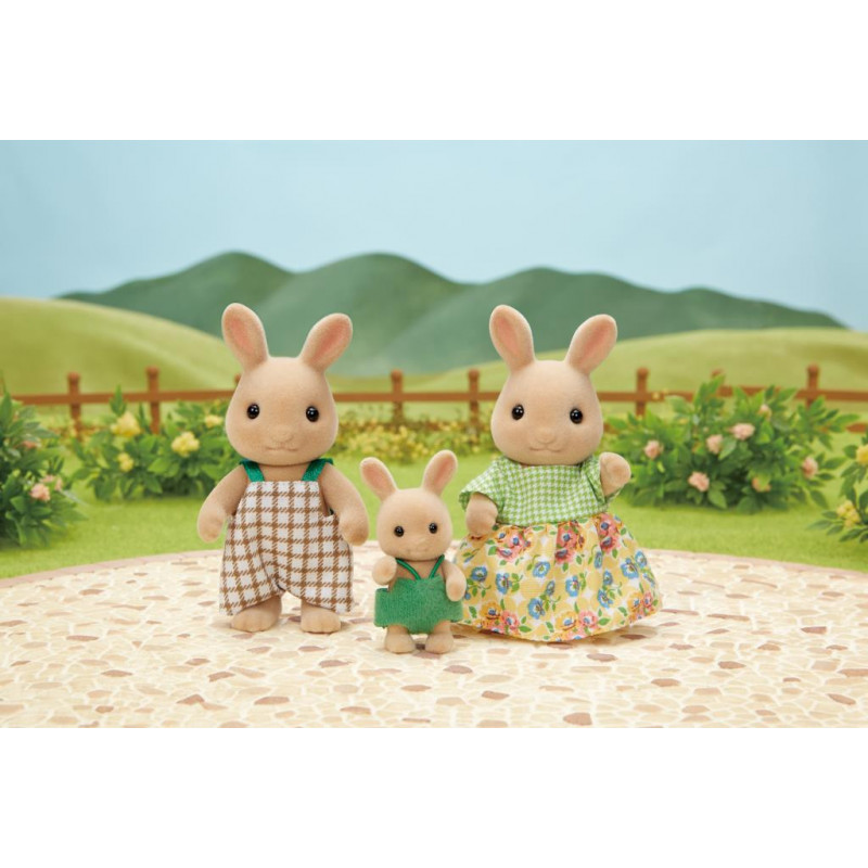 Sylvanian Families Sunny Rabbit Family (3-Figure Pack)