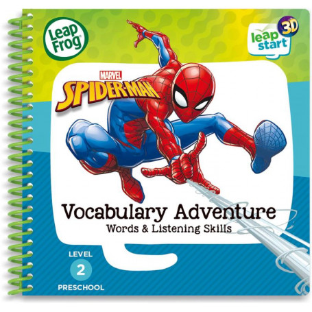 LeapFrog Marvel’S Spider-Man Vocabulary 3D Activity Book