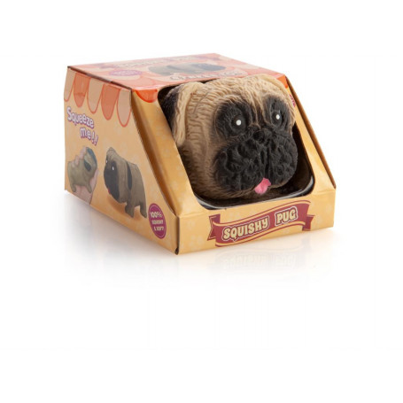 Pug shop squishy toy