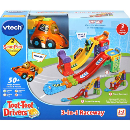 VTech Toot-Toot Drivers 3-In-1 Raceway