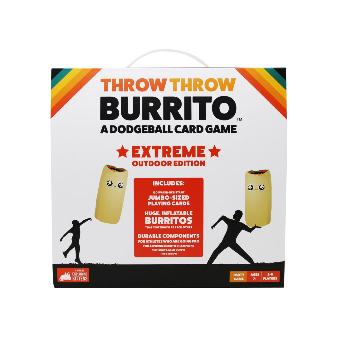 Throw Throw Burrito Extreme Outdoor Edition Mr Toys Toyworld