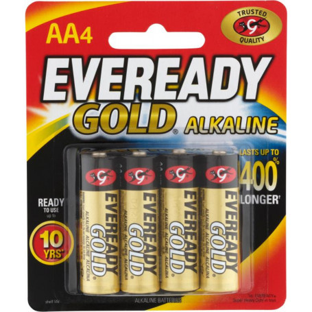 Eveready Gold AA 4Pk