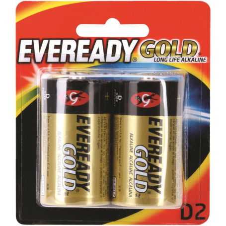 Eveready Gold D 2Pk