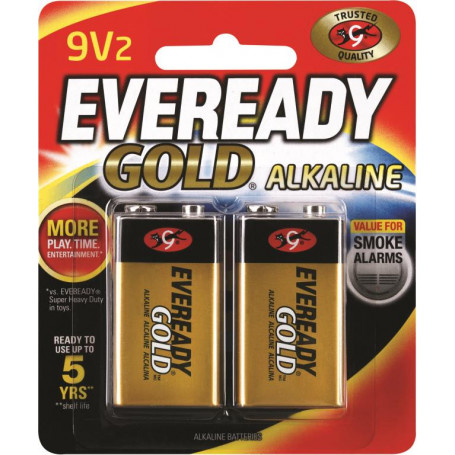 Eveready Gold 9V 2Pk