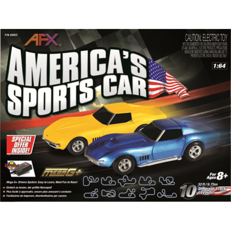 AFX Corvette 's Sports Car Set