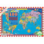 Eeboo - 100 Pc World Map