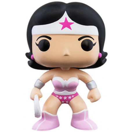 Wonder Woman Breast Cancer Awareness Pop!