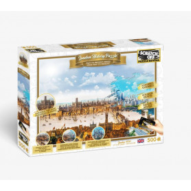 Scratch Off London History Jigsaw Puzzle 500 Pieces