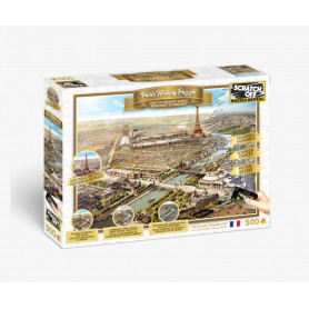 Scratch Off Paris History Jigsaw Puzzle 500 Pieces