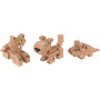 FabBrix Wooden Bricks Pets 3 in 1