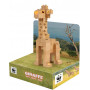 FabBrix Wood Building Bricks WWF Giraffe