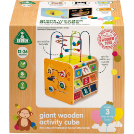 ELC Giant Wooden Activity Cube