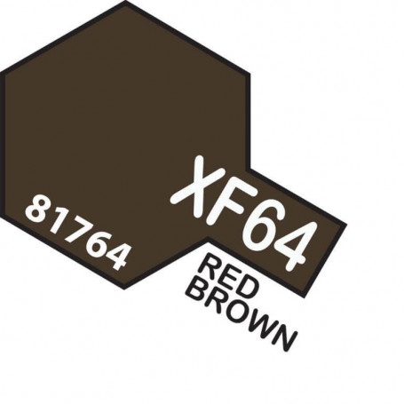 Tamiya Mini Acrylic XF-64 Red Brown