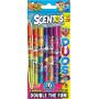 Scentos Scented Duos Double Ended Fineline Marker 8Pk