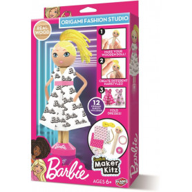 Barbie Kokeshi Peg Doll Origami Fashion Studio