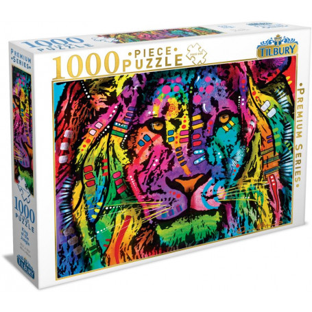 1000Pce Tilbury Premium Puzzle - King Of The Jungle