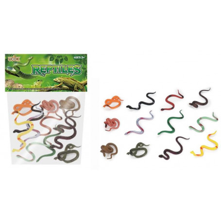 Bag Of 12 Snakes Assorted