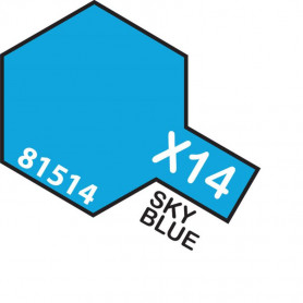Tamiya Mini Acrylic X-14 Sky Blue