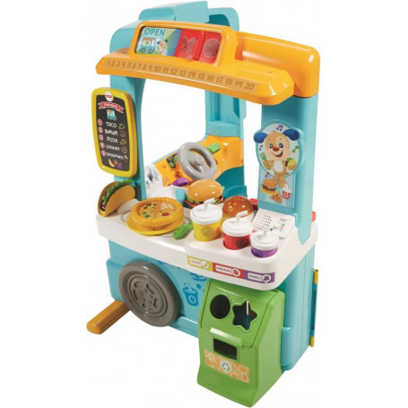 Fisher price food 2024 truck toy